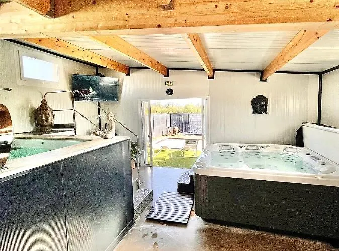 Belle 6 Pers 2h Espace Bien-etre Privatise Inclus 80 M2 De Detente Garantie